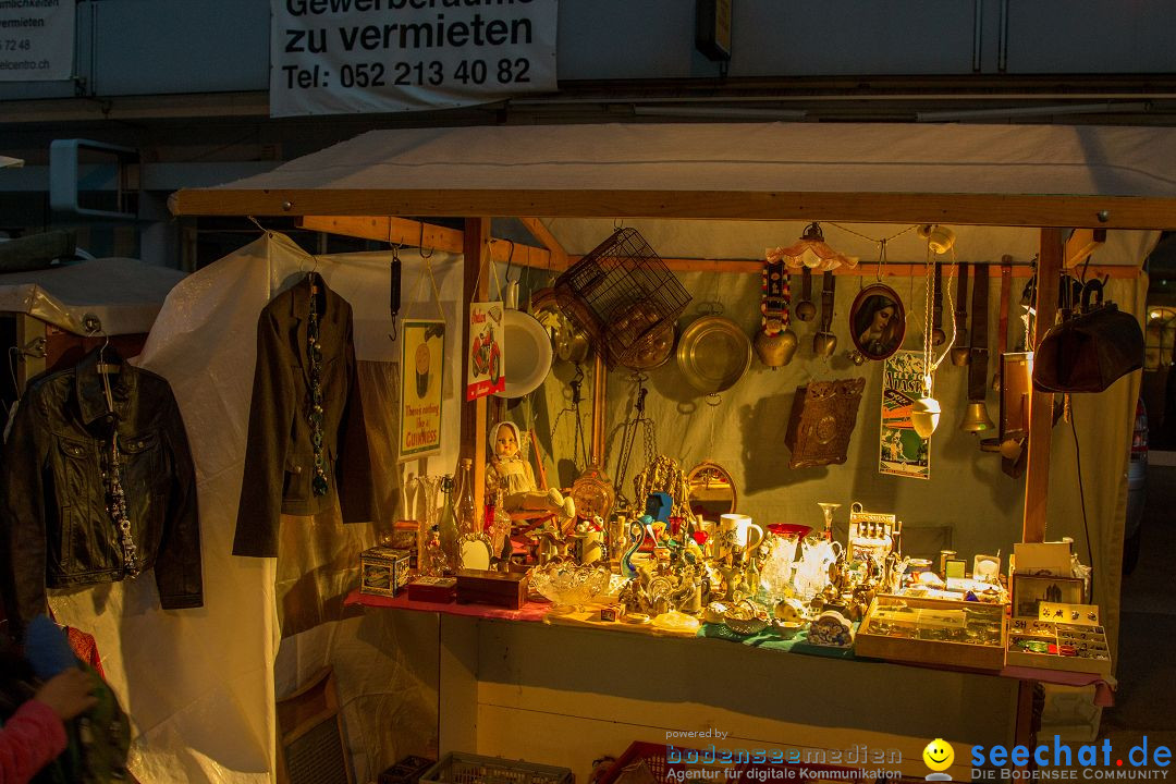 Nachtflohmarkt in Konstanz und Kreuzlingen am Bodensee, 28.06.2014