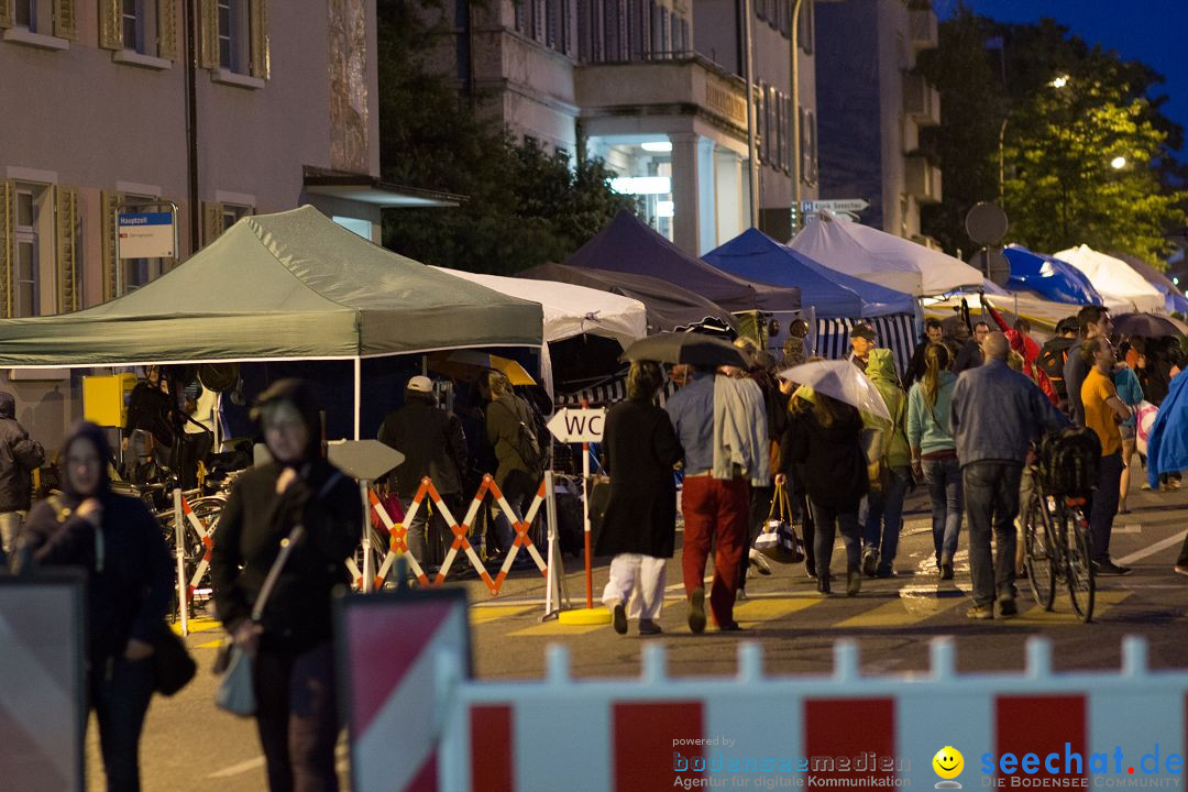 Nachtflohmarkt in Konstanz und Kreuzlingen am Bodensee, 28.06.2014