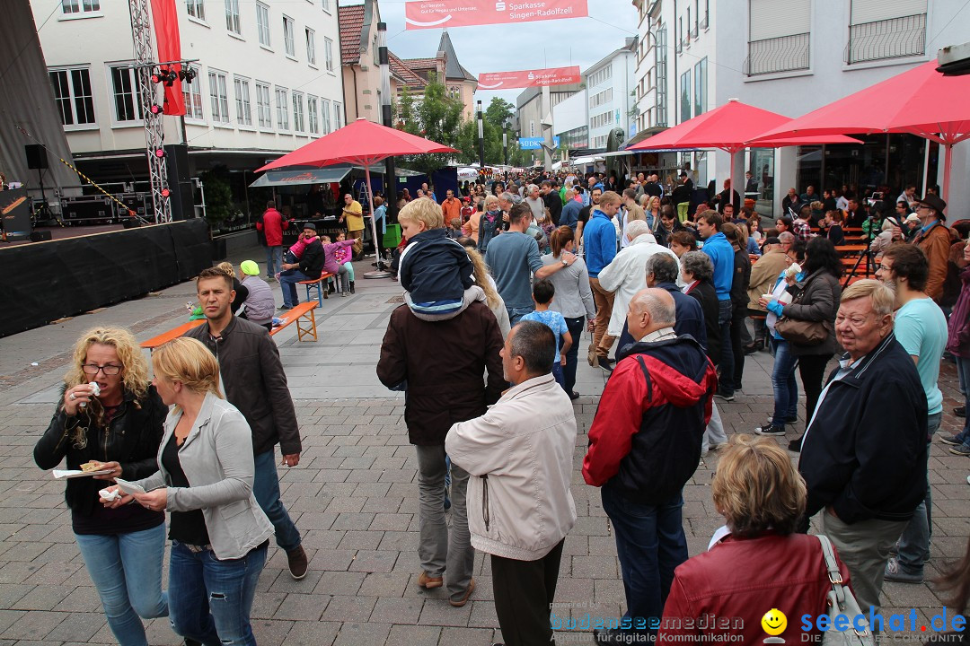 Stadtfest: Singen am Hohentwiel im Hegau - Bodensee, 29.06.2014