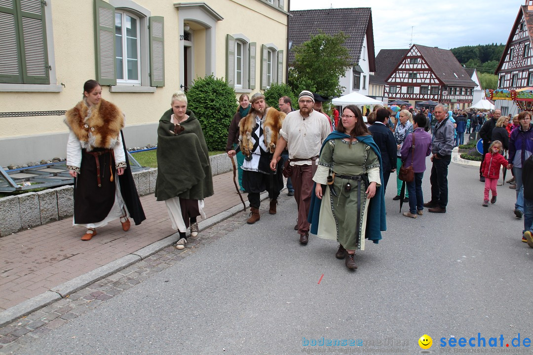 1250-Jahr-Feier mit Mittelaltermarkt: Eigeltingen am Bodensee, 29.06.2014