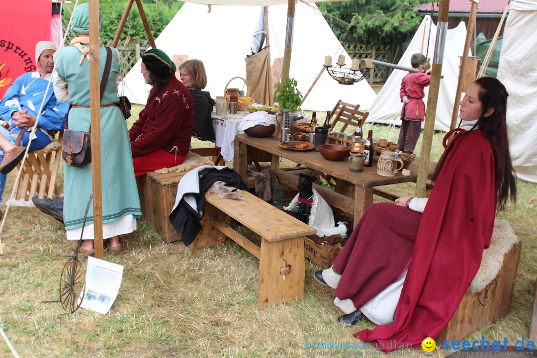 1250-Jahr-Feier mit Mittelaltermarkt: Eigeltingen am Bodensee, 29.06.2014