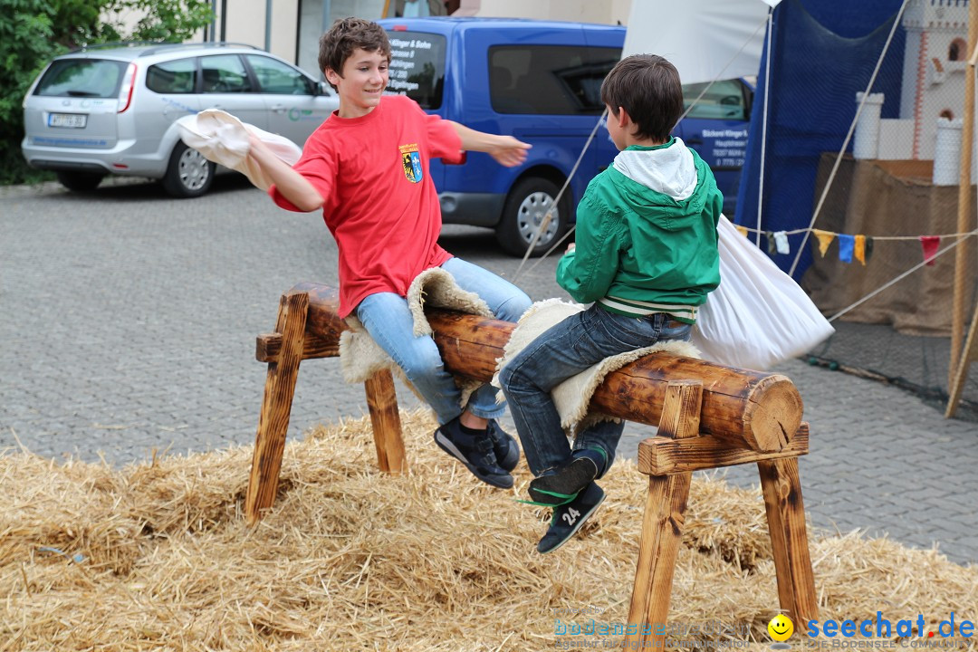 1250-Jahr-Feier mit Mittelaltermarkt: Eigeltingen am Bodensee, 29.06.2014