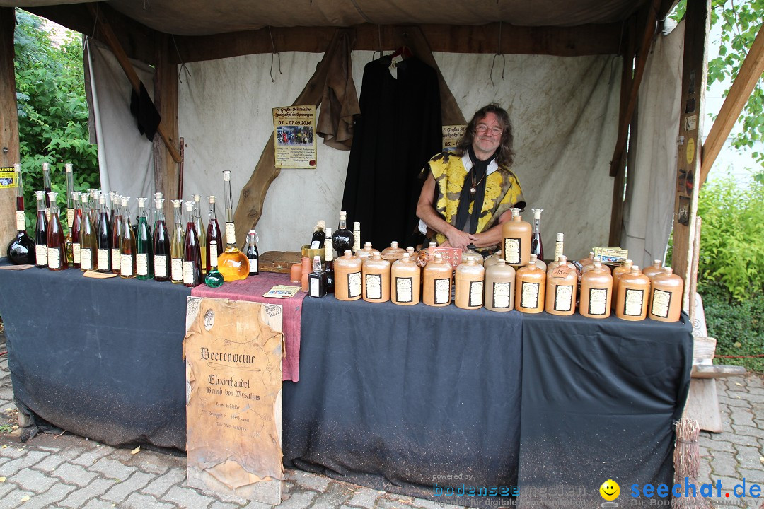 1250-Jahr-Feier mit Mittelaltermarkt: Eigeltingen am Bodensee, 29.06.2014