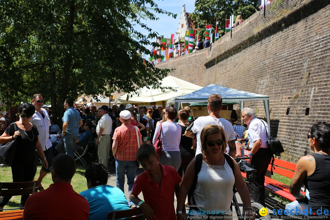 Internationales Donaufest: Ulm an der Donau, 06.07.2014