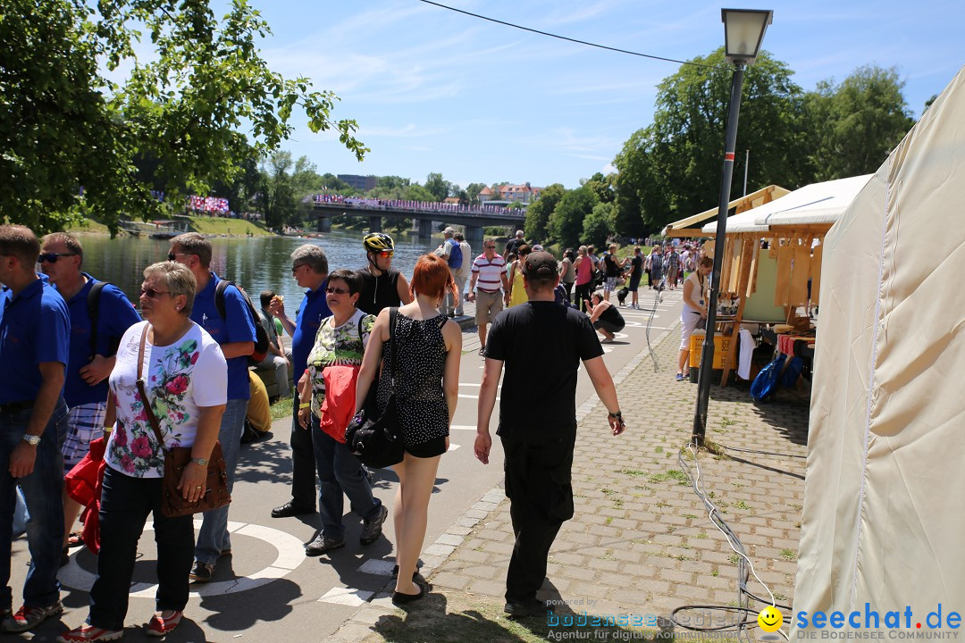 Internationales Donaufest: Ulm an der Donau, 06.07.2014