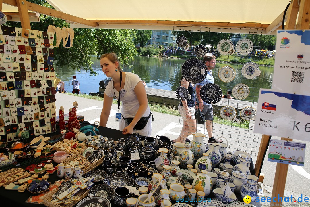 Internationales Donaufest: Ulm an der Donau, 06.07.2014