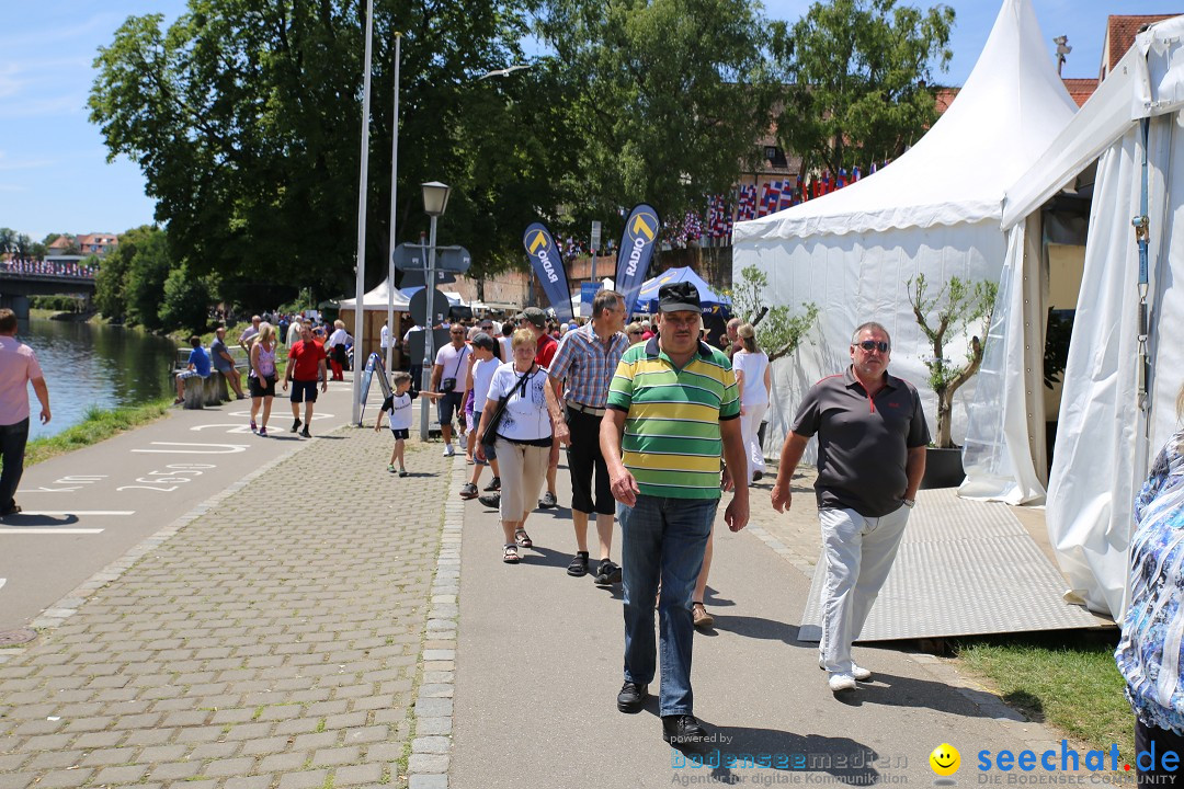 Internationales Donaufest: Ulm an der Donau, 06.07.2014