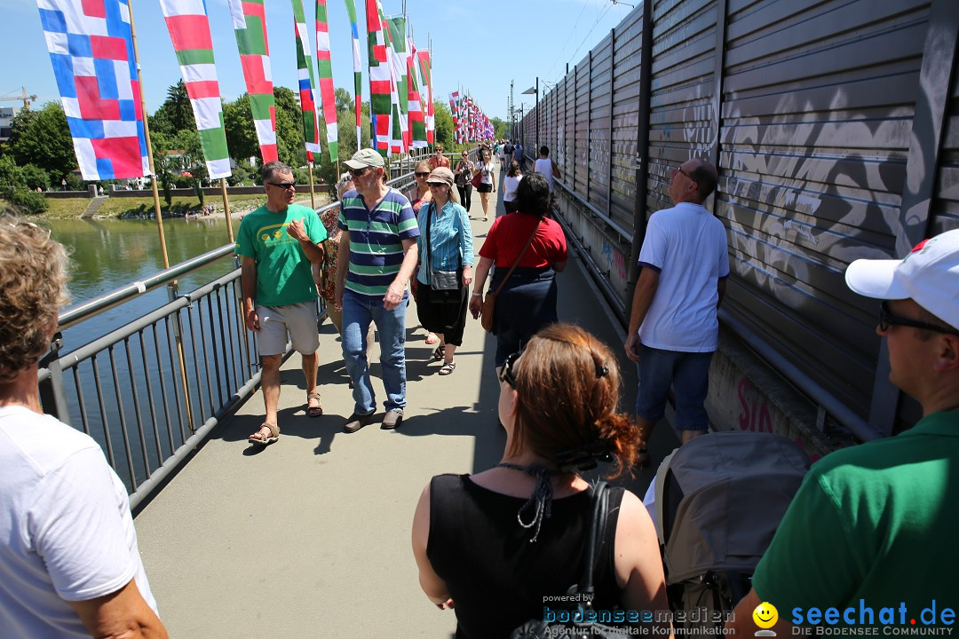 Internationales Donaufest: Ulm an der Donau, 06.07.2014