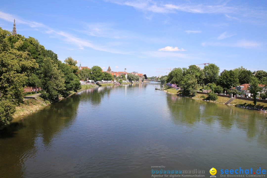 Internationales Donaufest: Ulm an der Donau, 06.07.2014