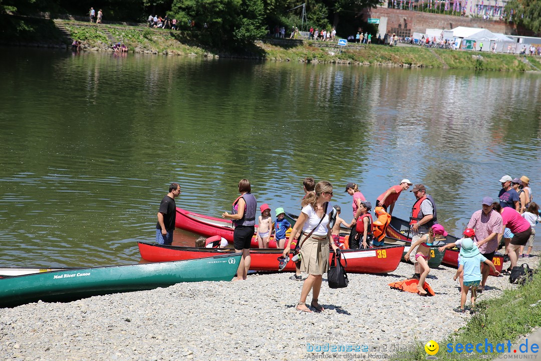 Internationales Donaufest: Ulm an der Donau, 06.07.2014