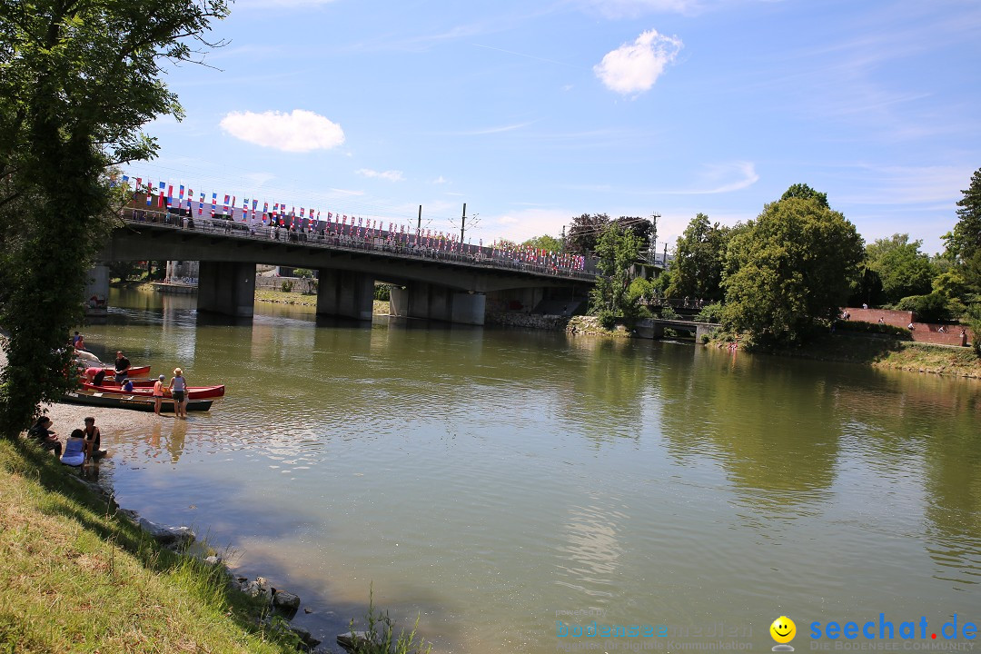 Internationales Donaufest: Ulm an der Donau, 06.07.2014