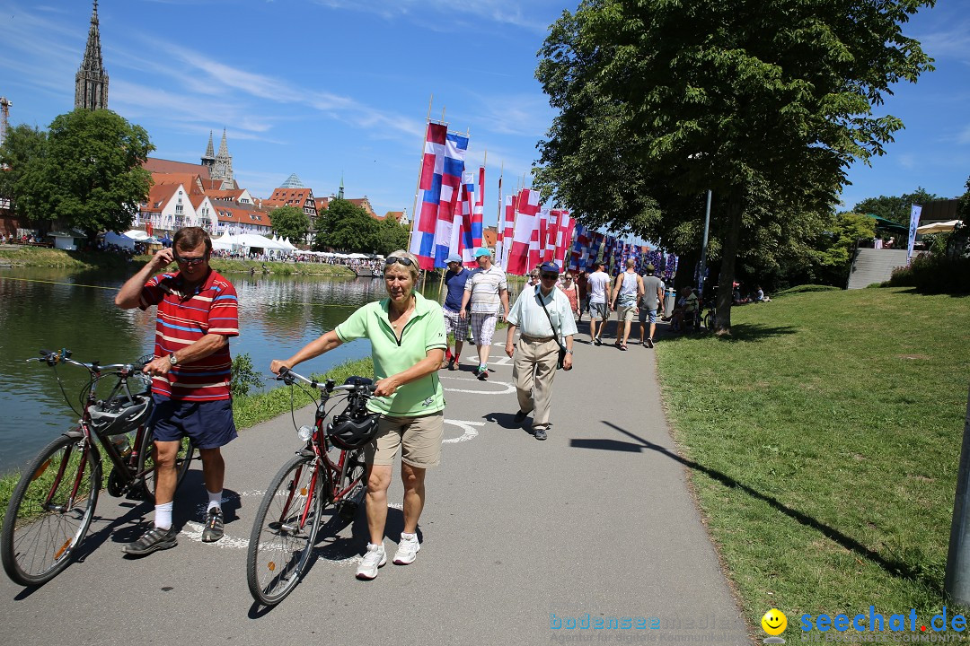 Internationales Donaufest: Ulm an der Donau, 06.07.2014