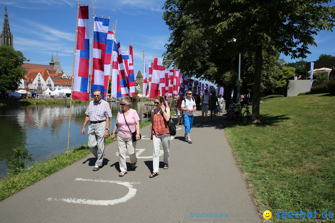 Internationales Donaufest: Ulm an der Donau, 06.07.2014