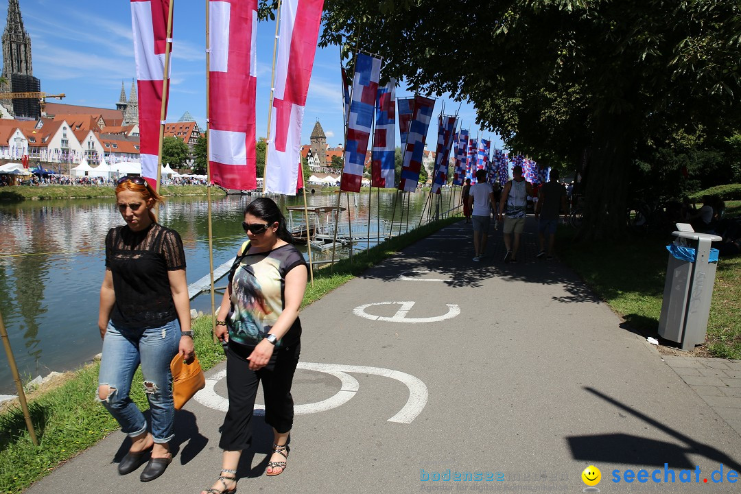 Internationales Donaufest: Ulm an der Donau, 06.07.2014