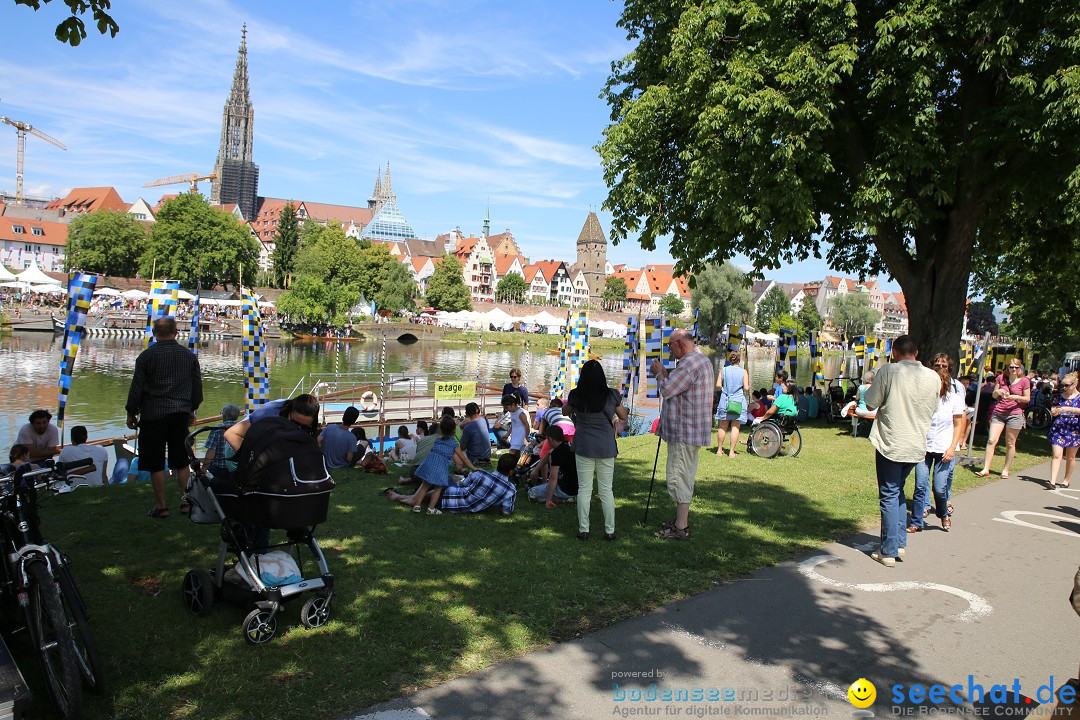 Internationales Donaufest: Ulm an der Donau, 06.07.2014