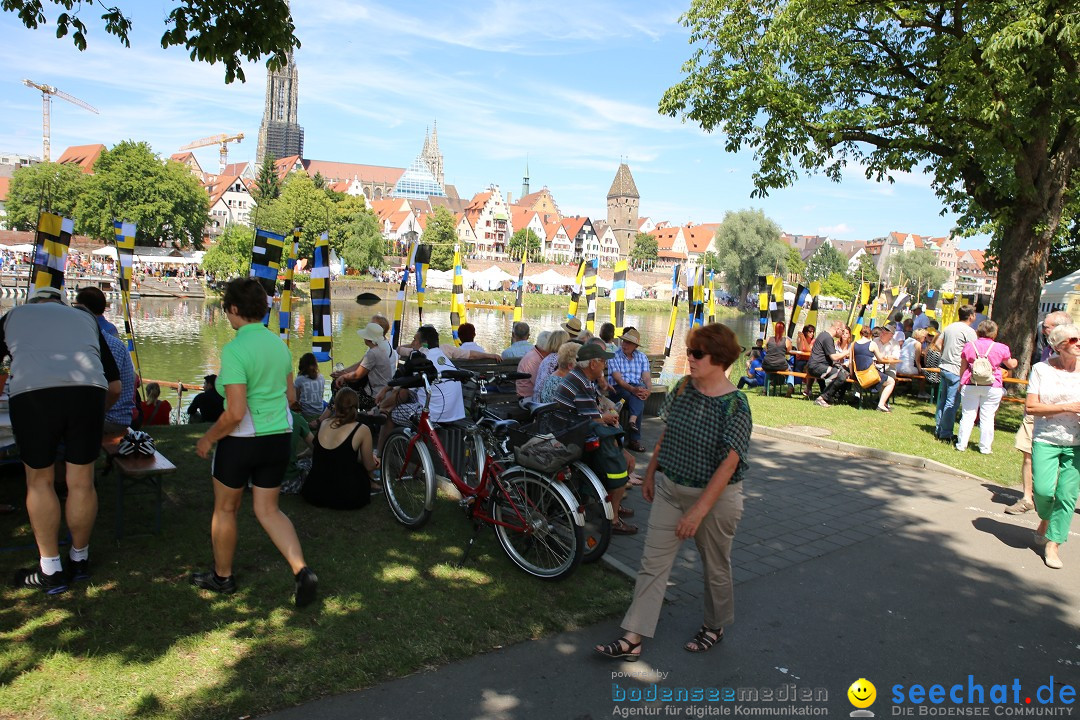 Internationales Donaufest: Ulm an der Donau, 06.07.2014