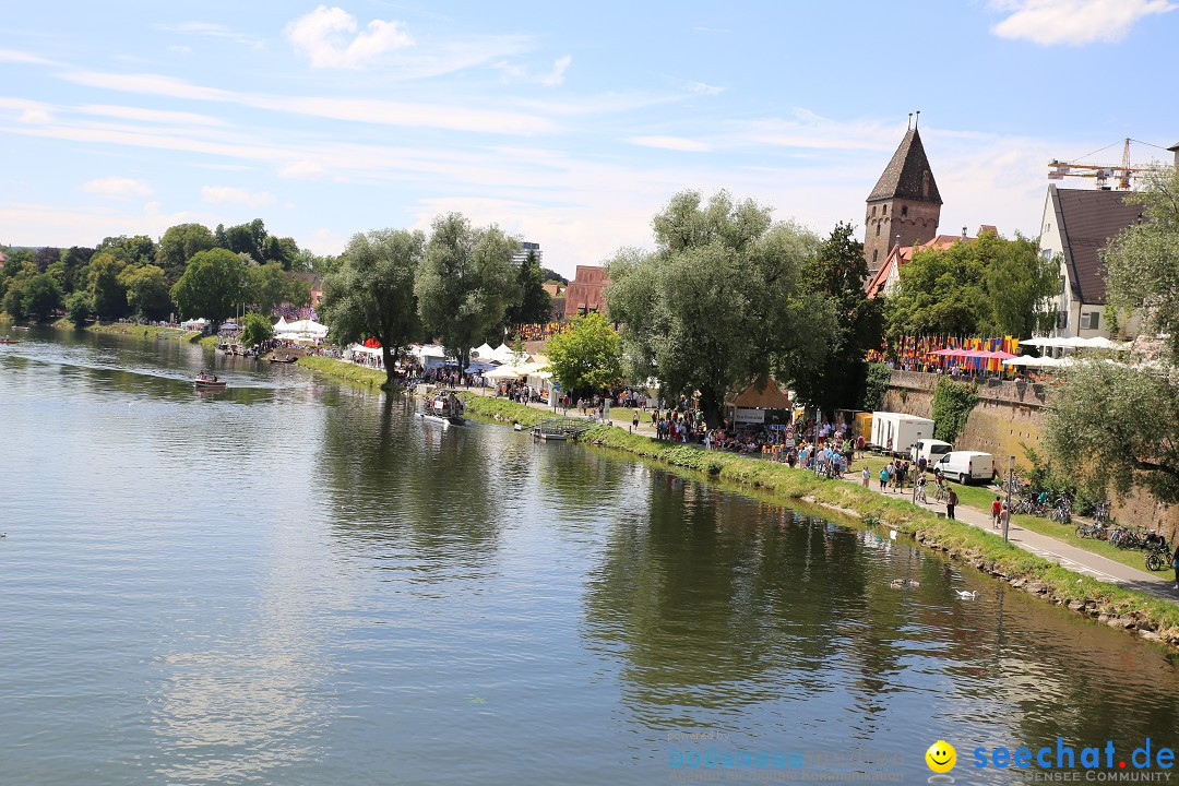 Internationales Donaufest: Ulm an der Donau, 06.07.2014