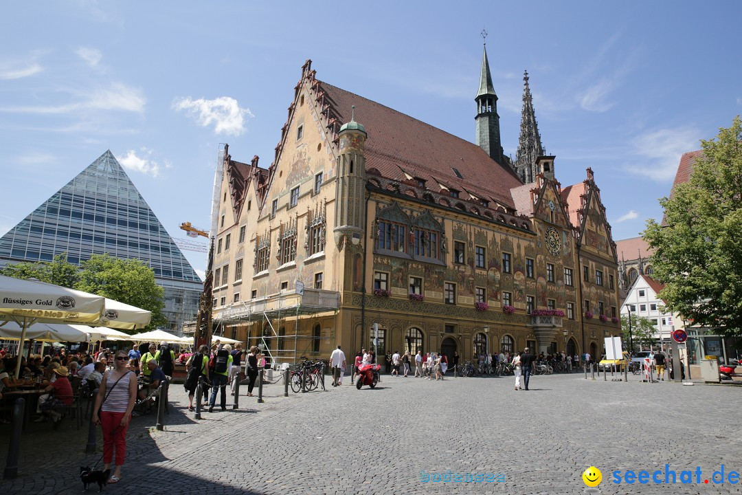 Internationales Donaufest: Ulm an der Donau, 06.07.2014