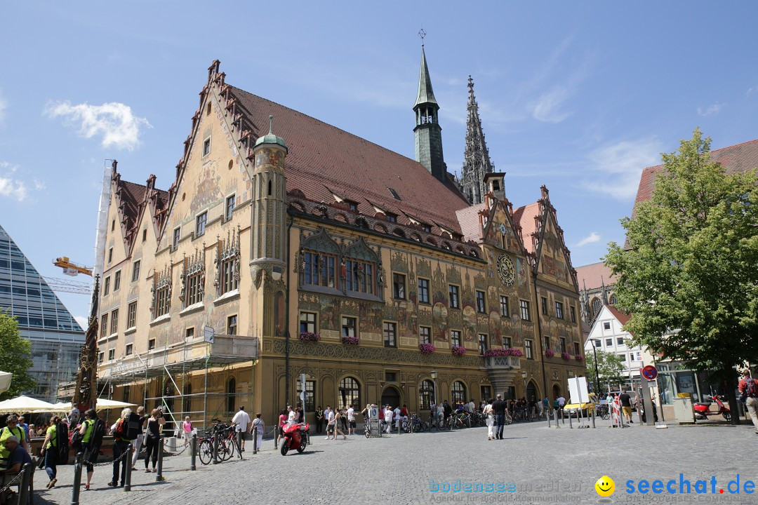 Internationales Donaufest: Ulm an der Donau, 06.07.2014