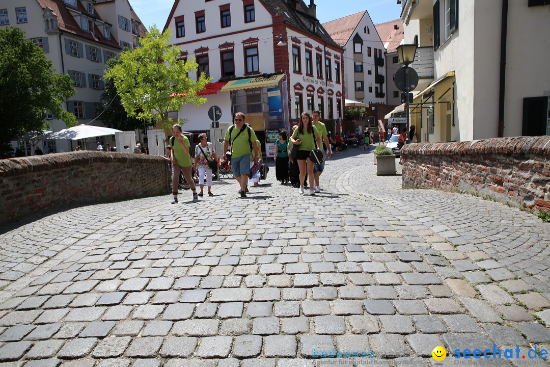 Internationales Donaufest: Ulm an der Donau, 06.07.2014