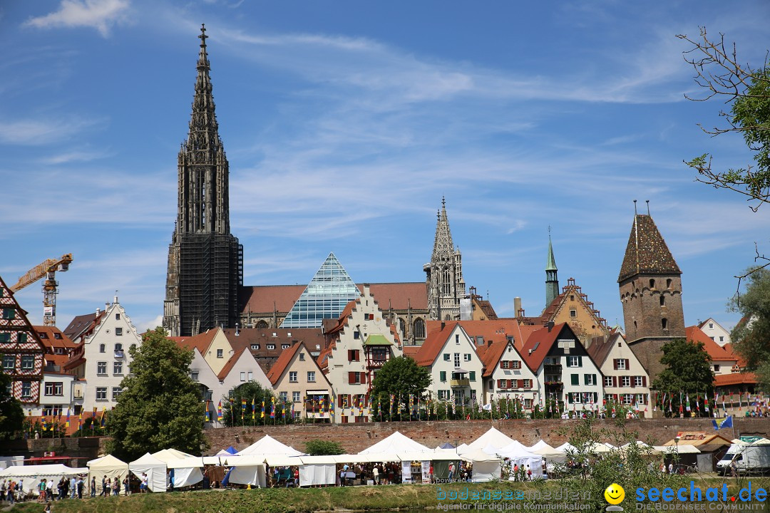 Internationales Donaufest: Ulm an der Donau, 06.07.2014