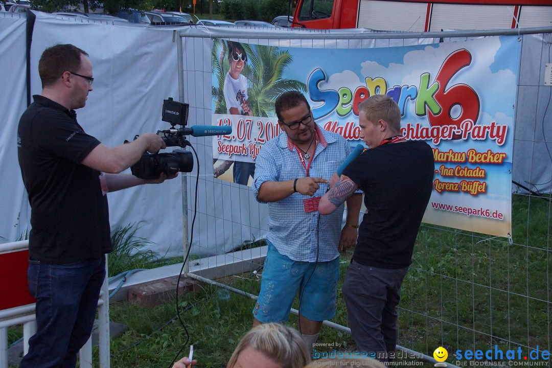 SEEPARK6 - Die Mallorca Schlager-Party: Pfullendorf am Bodensee, 12.07.2014