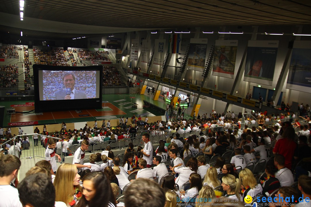 WM-Finale: ZF-Arena: Friedrichshafen am Bodensee, 13.07.2014