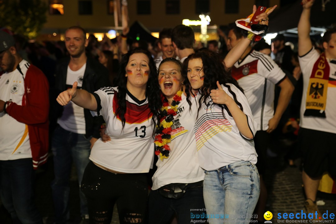 Weltmeister - Deutschland - WM2014: Singen am Bodensee, 13.07.2014