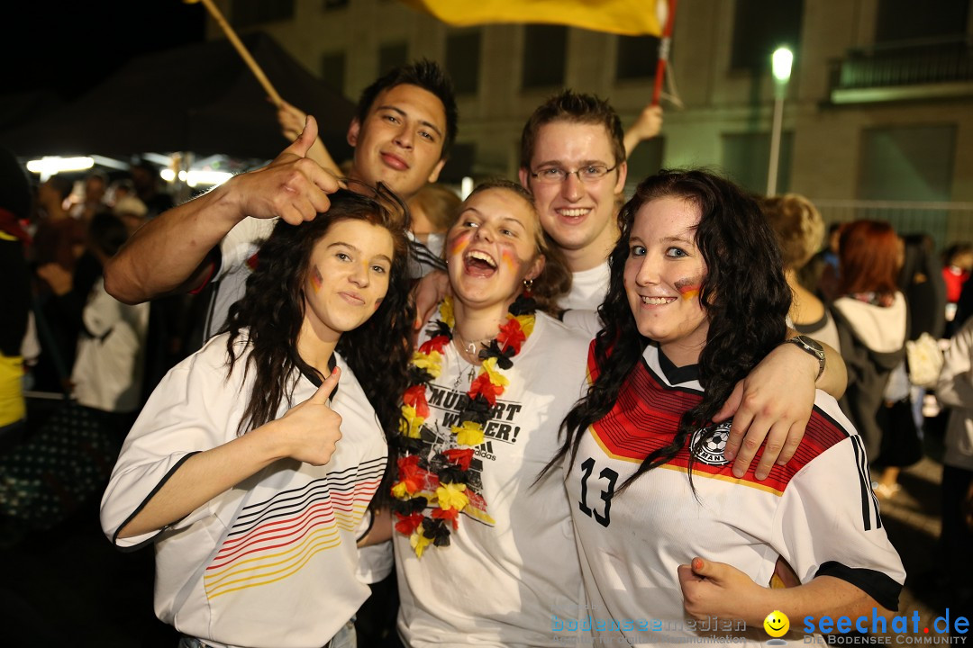 Weltmeister - Deutschland - WM2014: Singen am Bodensee, 13.07.2014