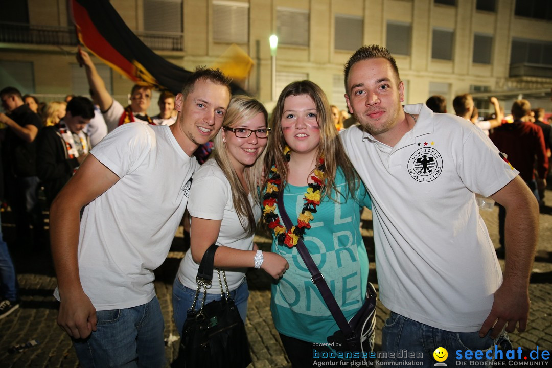 Weltmeister - Deutschland - WM2014: Singen am Bodensee, 13.07.2014