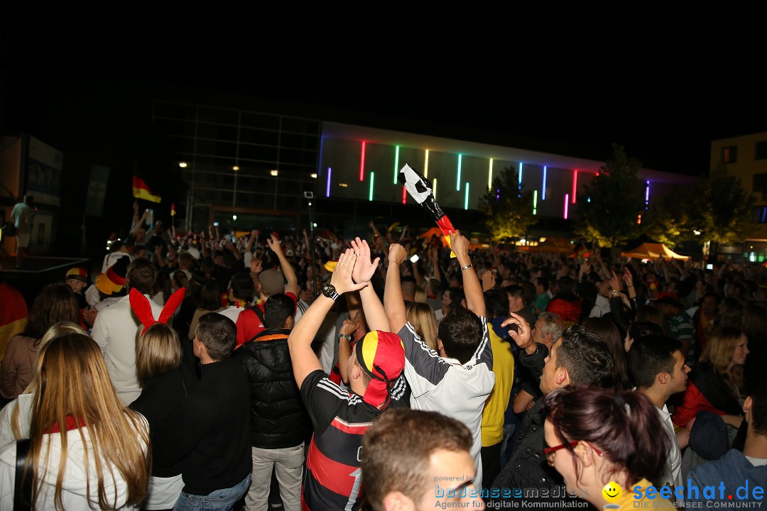 Weltmeister - Deutschland - WM2014: Singen am Bodensee, 13.07.2014