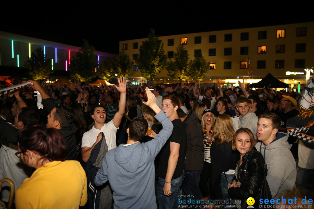 Weltmeister - Deutschland - WM2014: Singen am Bodensee, 13.07.2014