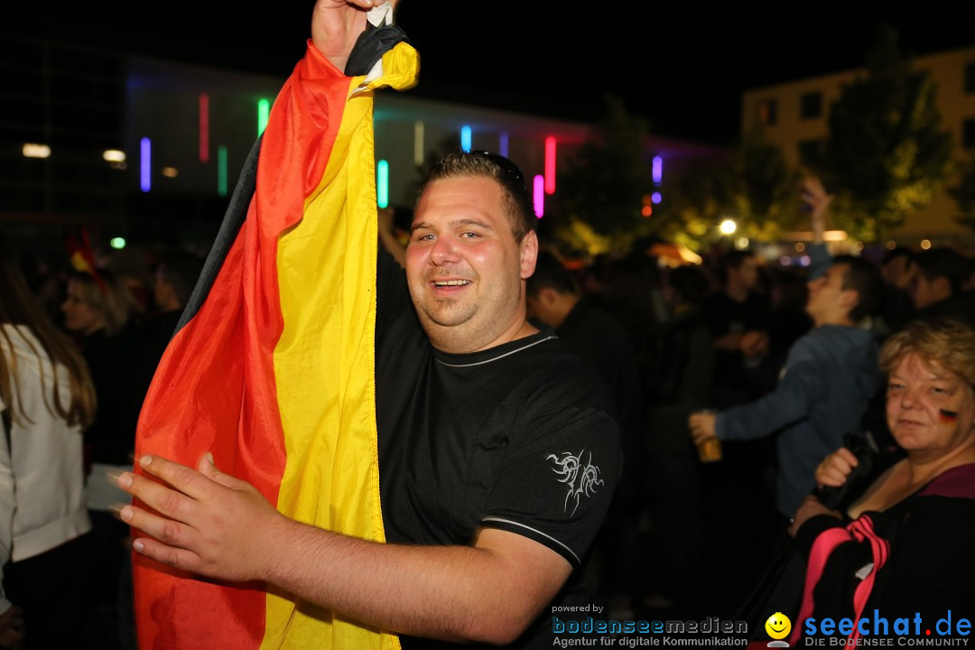 Weltmeister - Deutschland - WM2014: Singen am Bodensee, 13.07.2014