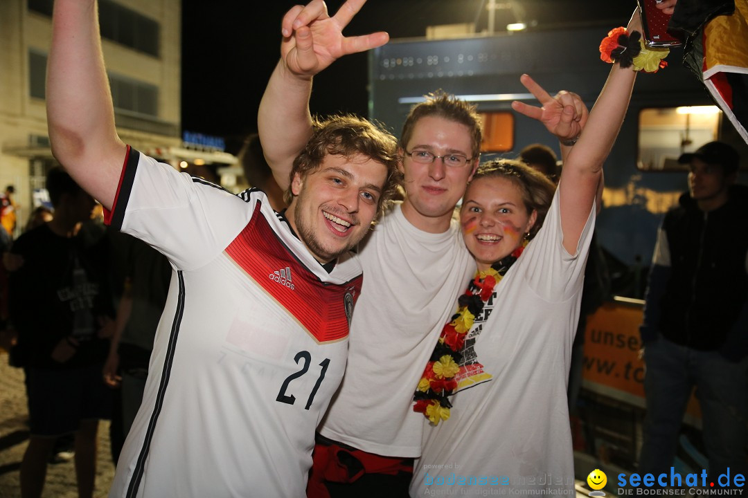 Weltmeister - Deutschland - WM2014: Singen am Bodensee, 13.07.2014