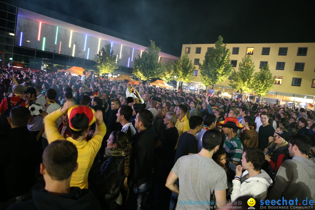 Weltmeister - Deutschland - WM2014: Singen am Bodensee, 13.07.2014