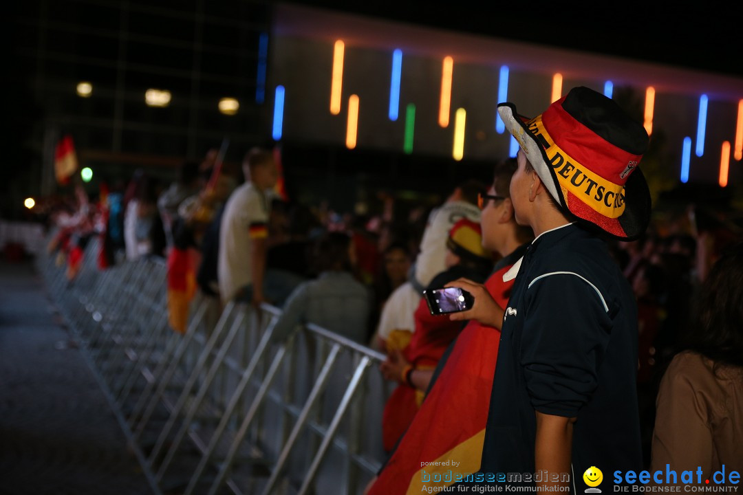 Weltmeister - Deutschland - WM2014: Singen am Bodensee, 13.07.2014