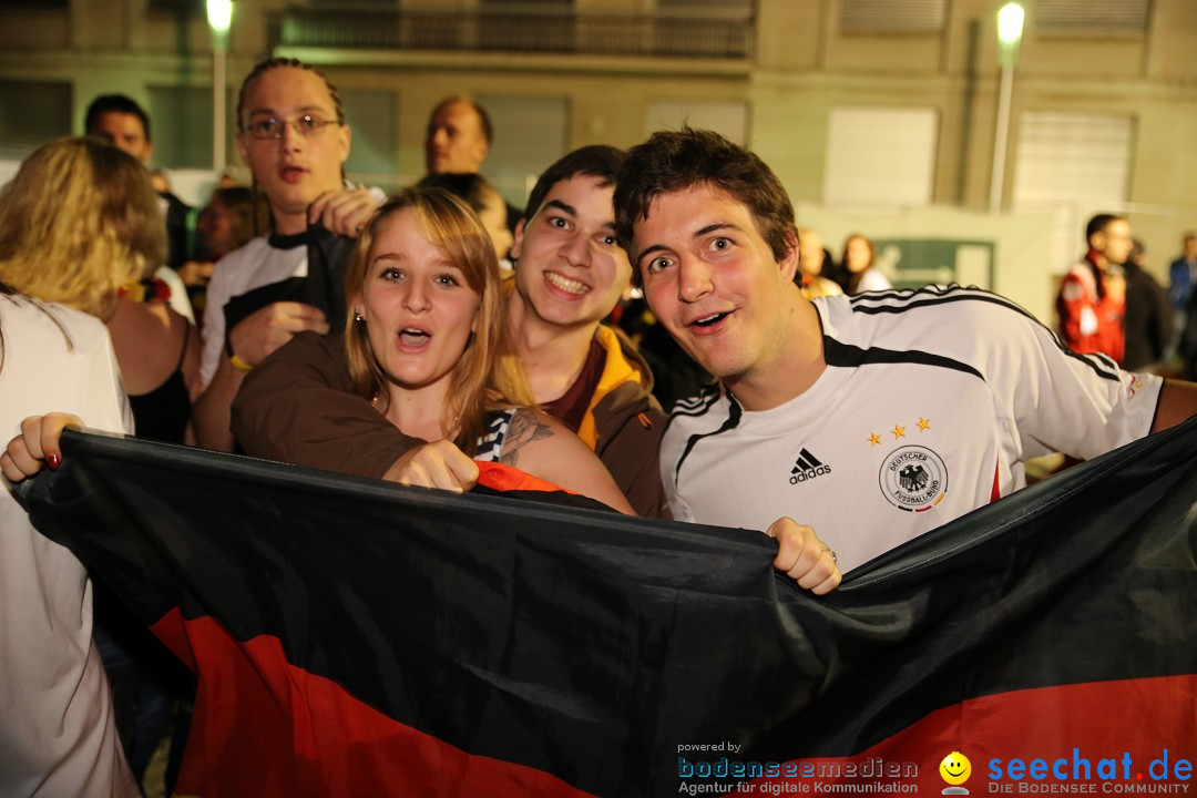 Weltmeister - Deutschland - WM2014: Singen am Bodensee, 13.07.2014