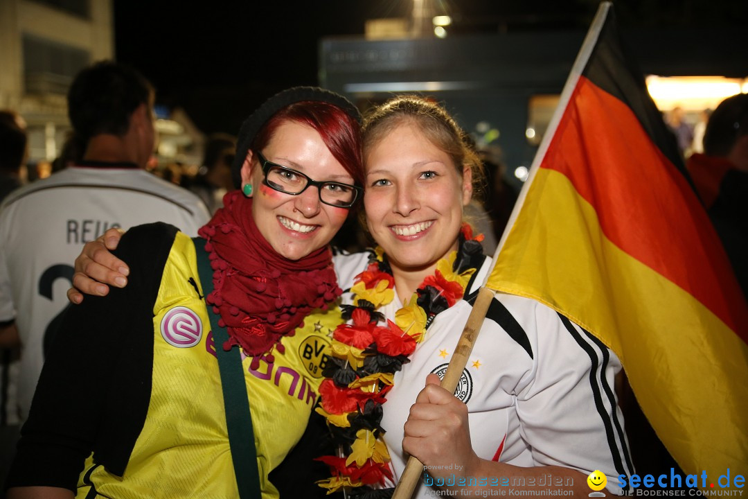 Weltmeister - Deutschland - WM2014: Singen am Bodensee, 13.07.2014