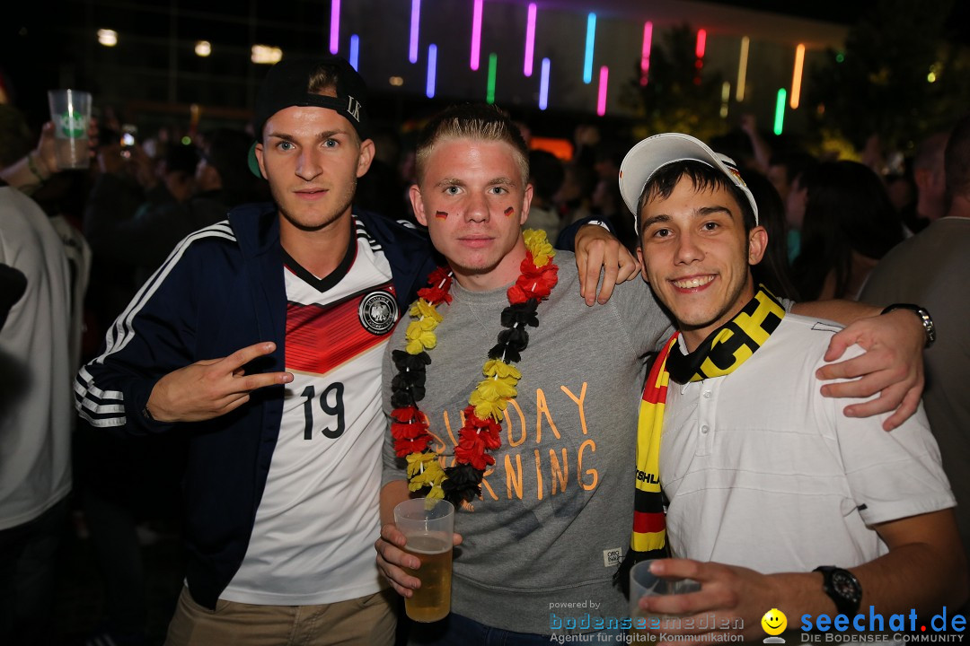 Weltmeister - Deutschland - WM2014: Singen am Bodensee, 13.07.2014