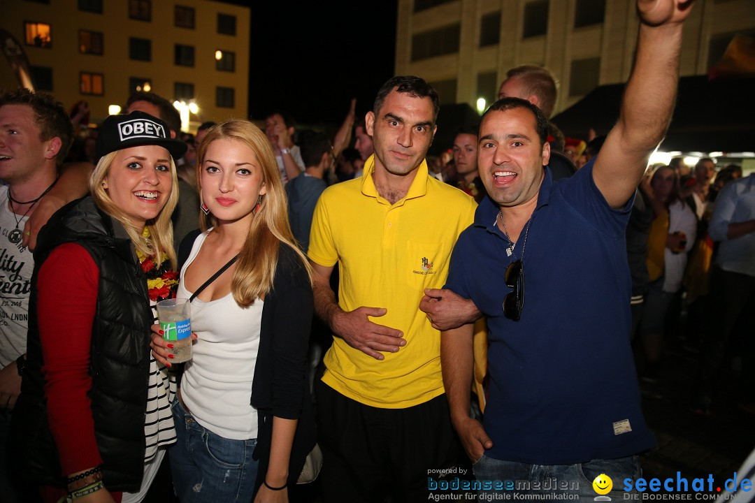 Weltmeister - Deutschland - WM2014: Singen am Bodensee, 13.07.2014