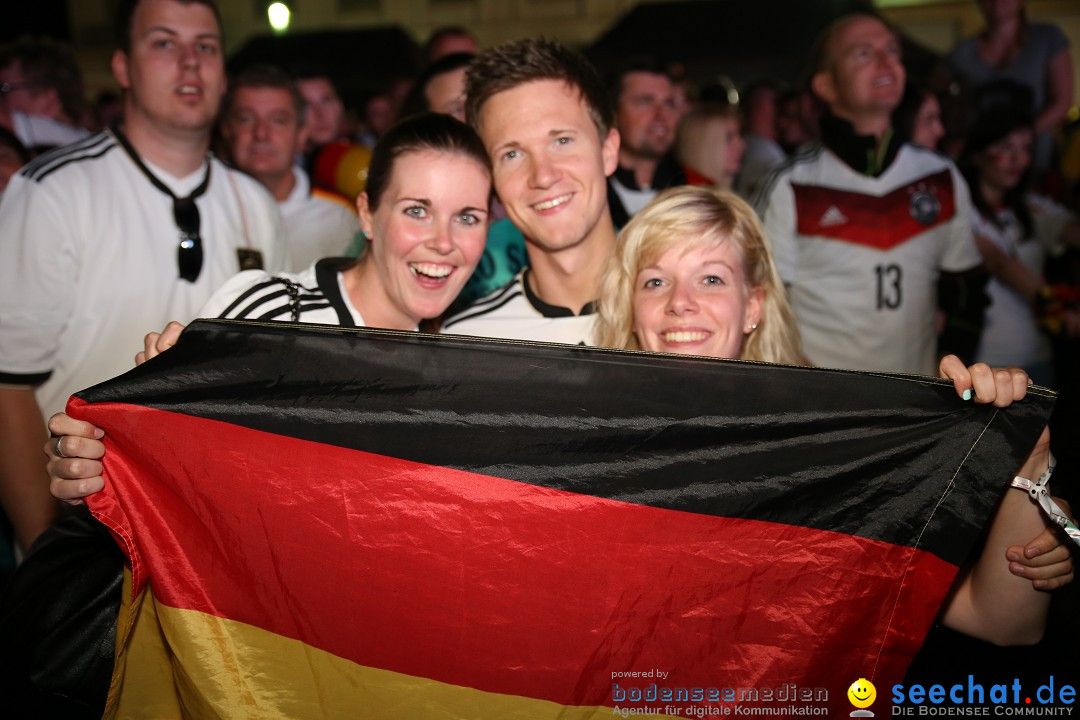 Weltmeister - Deutschland - WM2014: Singen am Bodensee, 13.07.2014