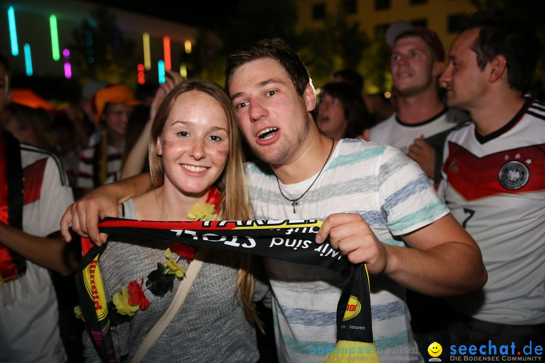 Weltmeister - Deutschland - WM2014: Singen am Bodensee, 13.07.2014