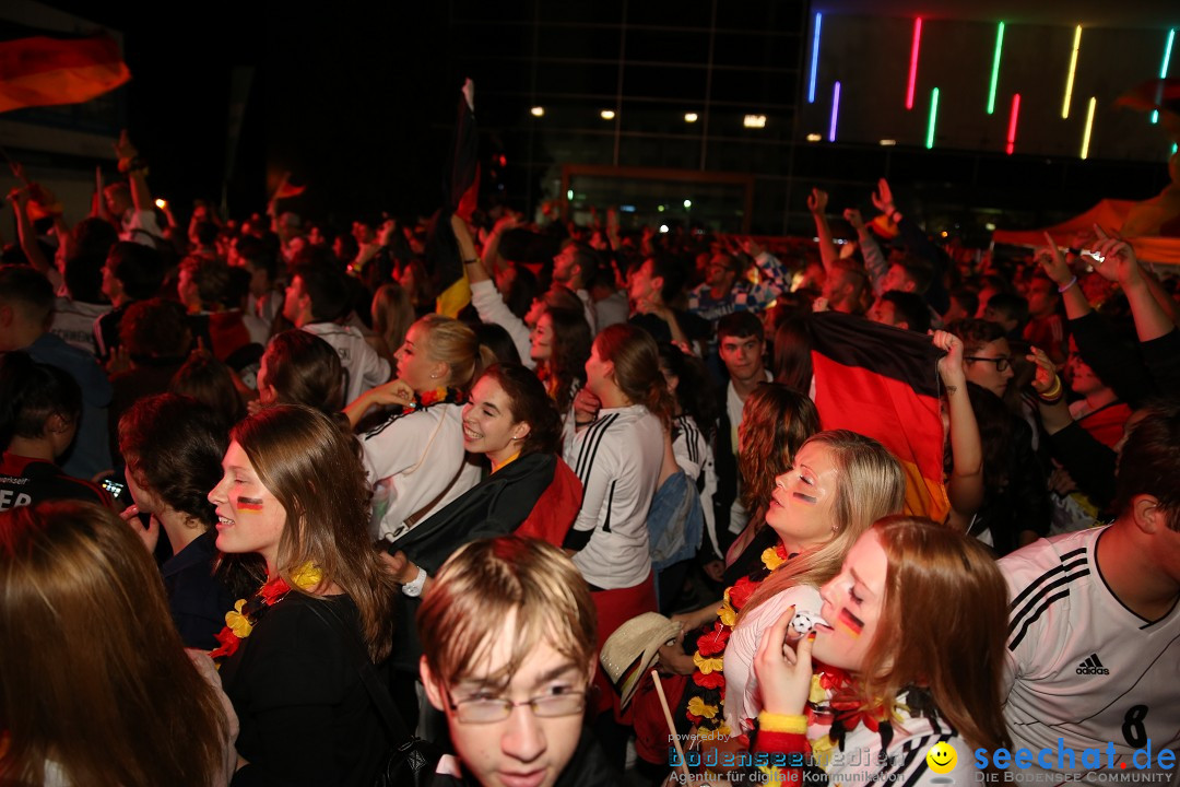 Weltmeister - Deutschland - WM2014: Singen am Bodensee, 13.07.2014