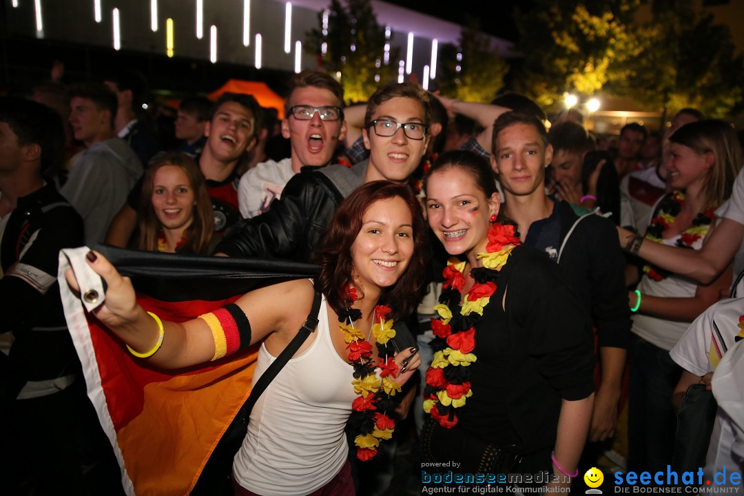 Weltmeister - Deutschland - WM2014: Singen am Bodensee, 13.07.2014