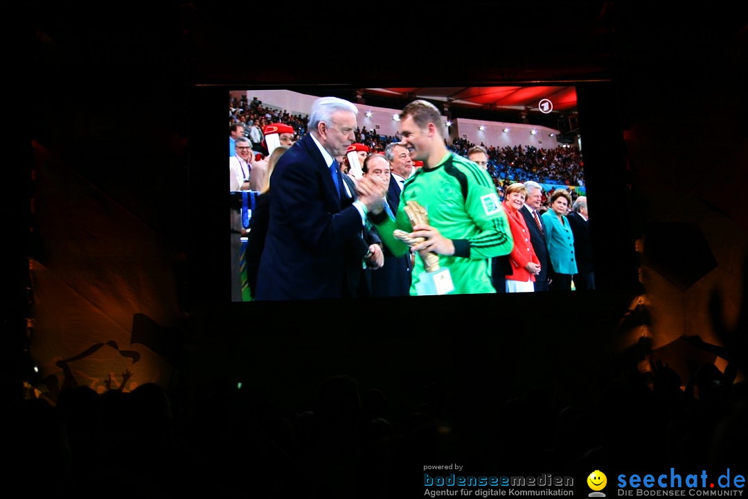 Weltmeister - Deutschland - WM2014: Singen am Bodensee, 13.07.2014