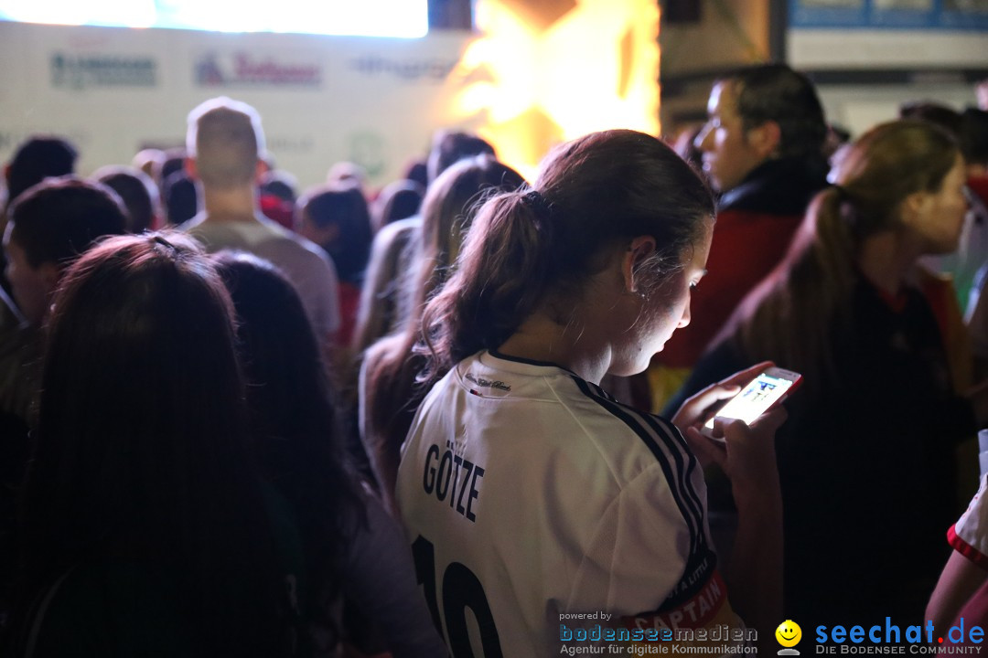 Weltmeister - Deutschland - WM2014: Singen am Bodensee, 13.07.2014