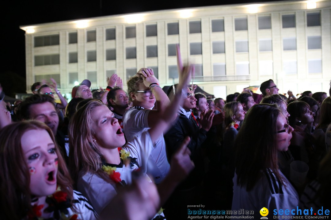 Weltmeister - Deutschland - WM2014: Singen am Bodensee, 13.07.2014