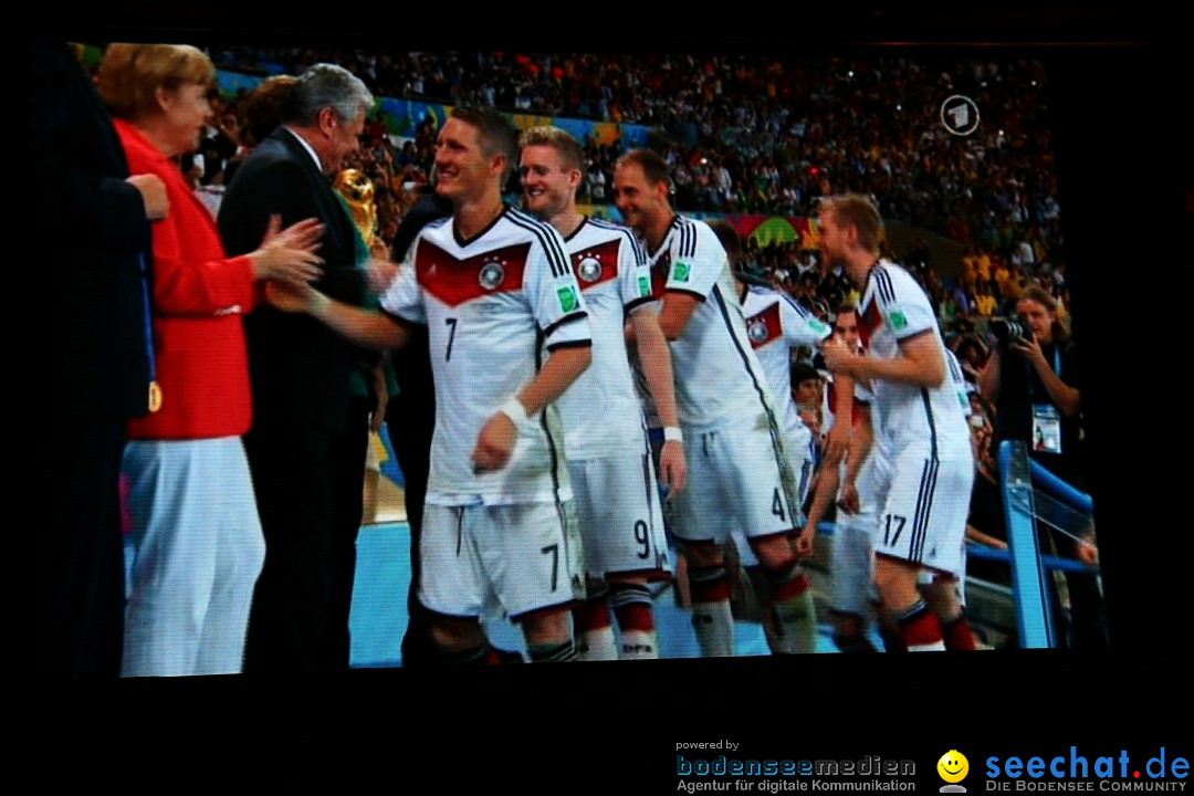 Weltmeister - Deutschland - WM2014: Singen am Bodensee, 13.07.2014