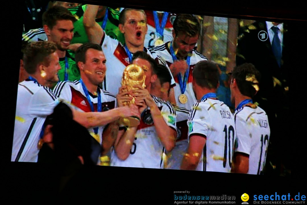 Weltmeister - Deutschland - WM2014: Singen am Bodensee, 13.07.2014