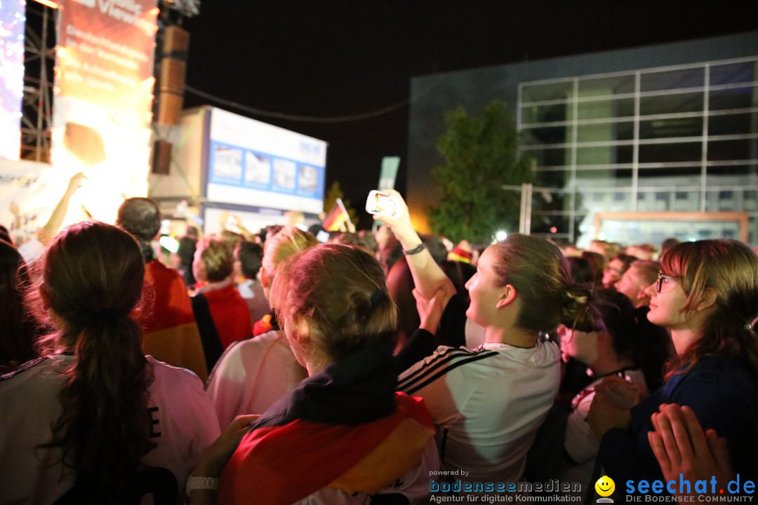 Weltmeister - Deutschland - WM2014: Singen am Bodensee, 13.07.2014